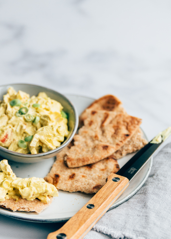 3 salades voor op een toastje