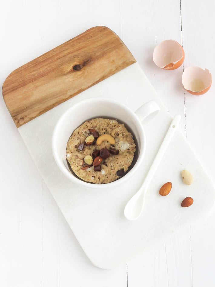 Bananabread in a mug