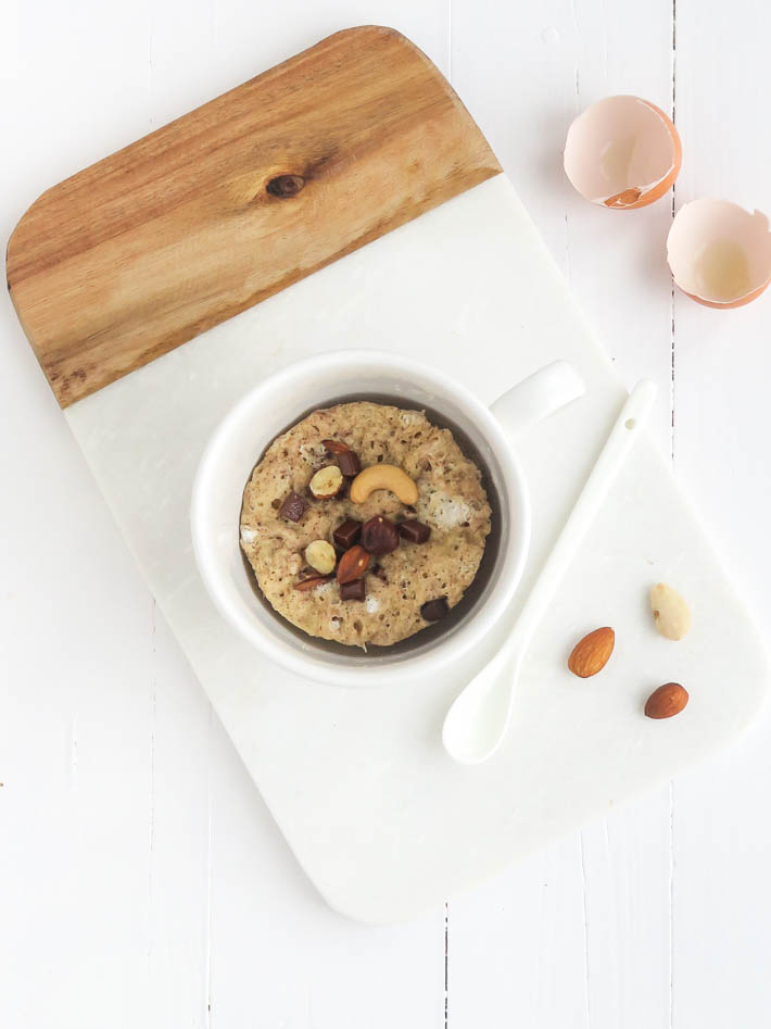 Bananabread in a mug