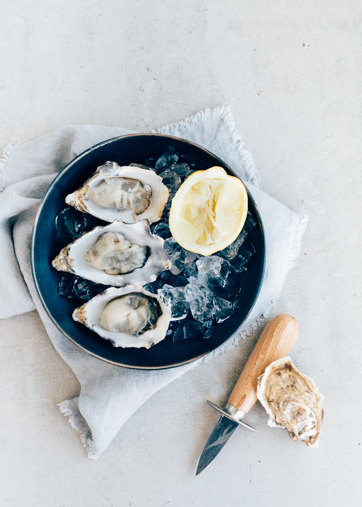 Bloody mary oesters