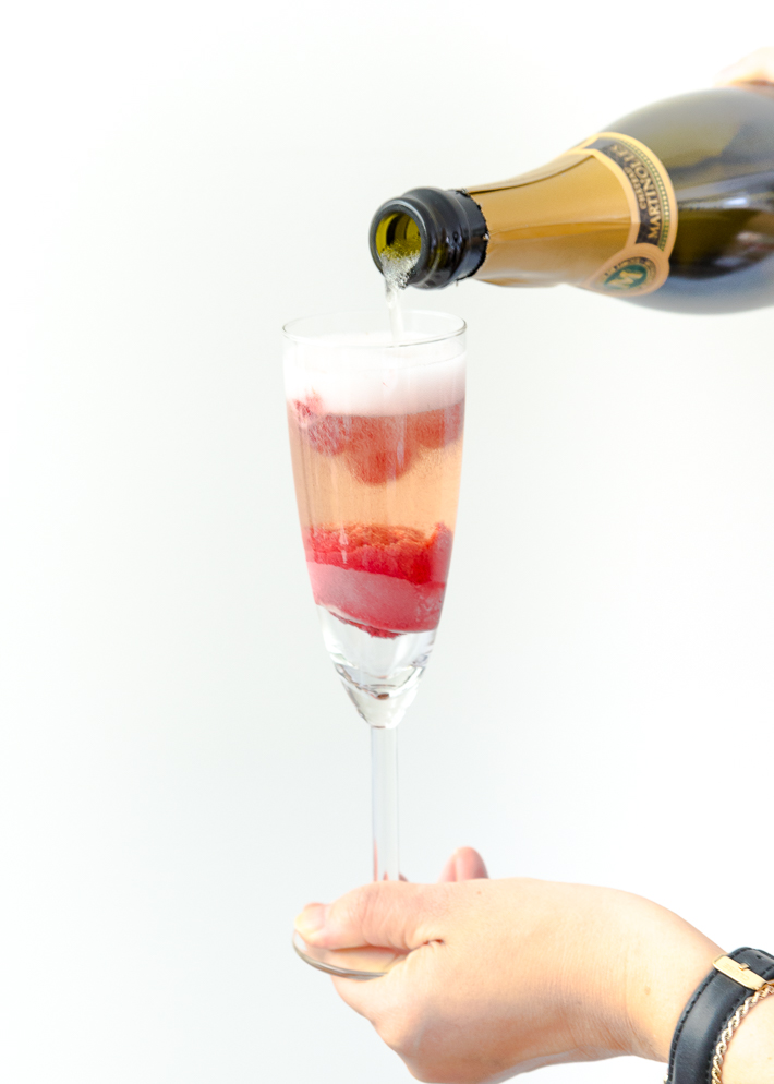 Champagne float