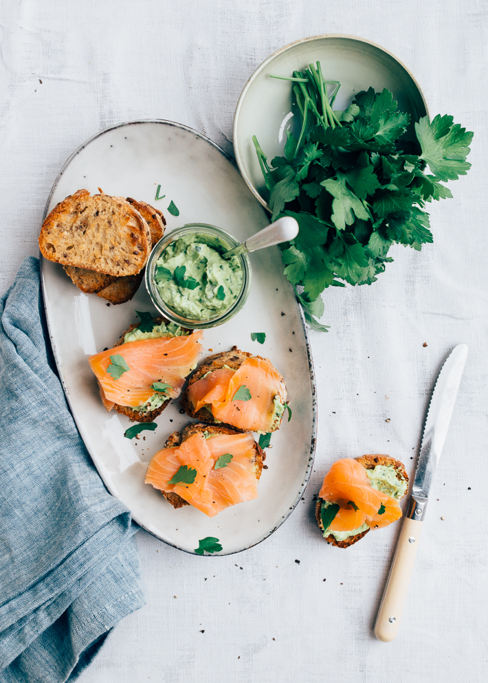 Recept borrelhapje met zalm