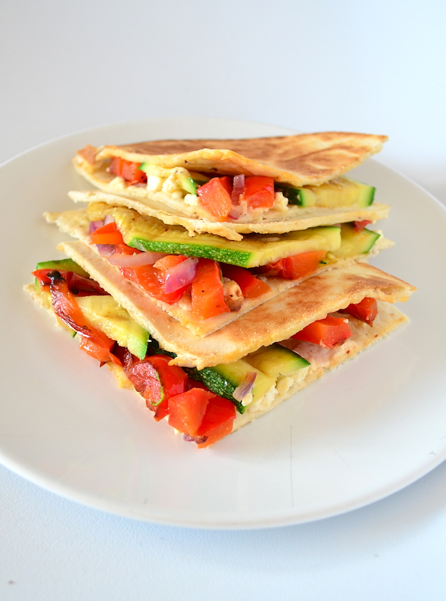 quesadillas met groente