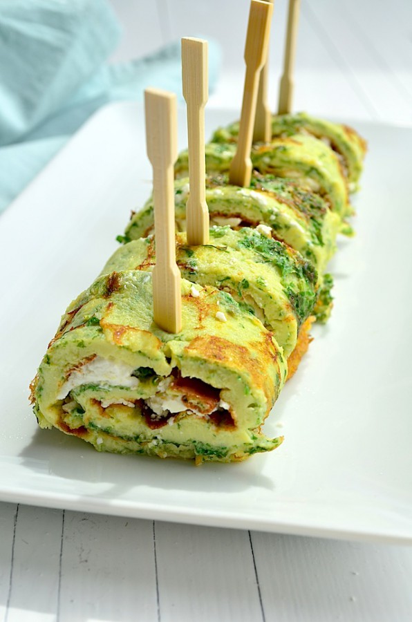 omelet rolletjes