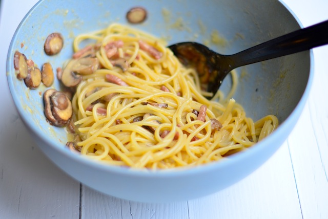 spaghetti carbonara