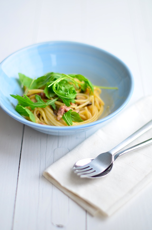 spaghetti  carbonara