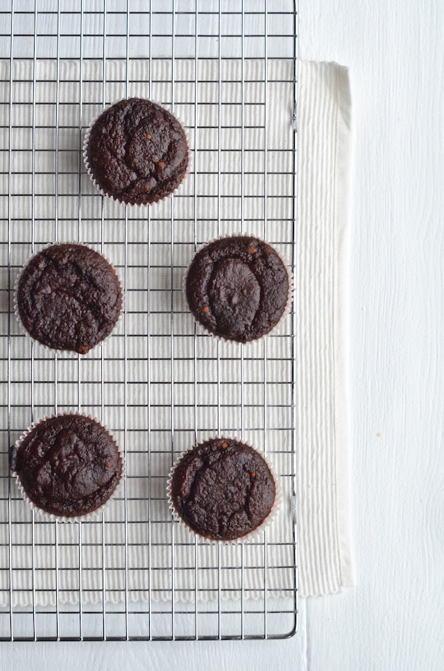 suikervrije chocolademuffins