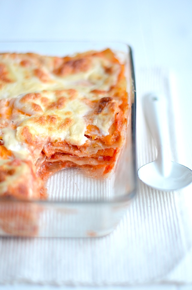 pompoenlasagne