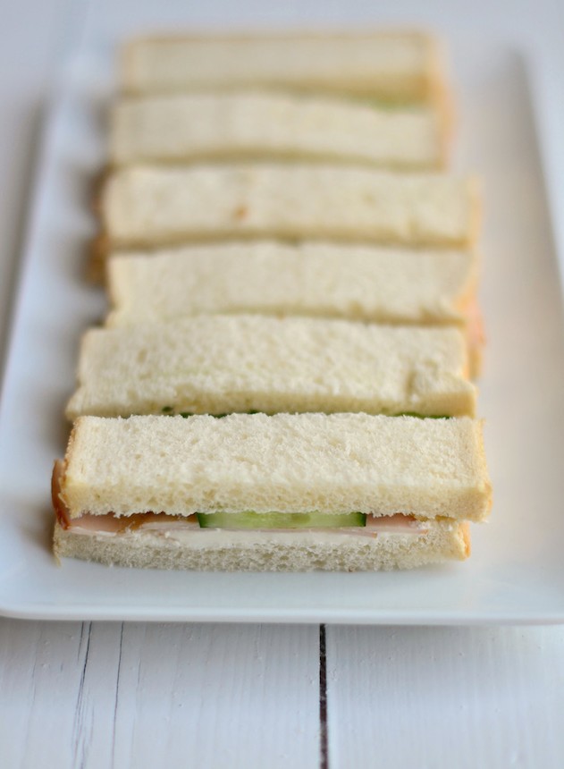 high tea sandwiches