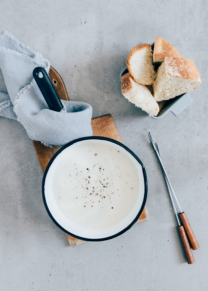 Geitenkaas fondue