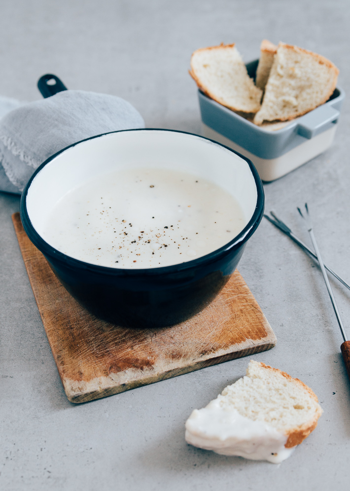 Geitenkaas fondue