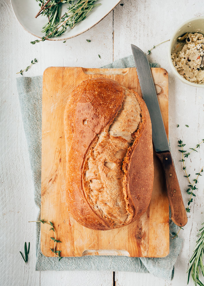 knoflook borrelbrood