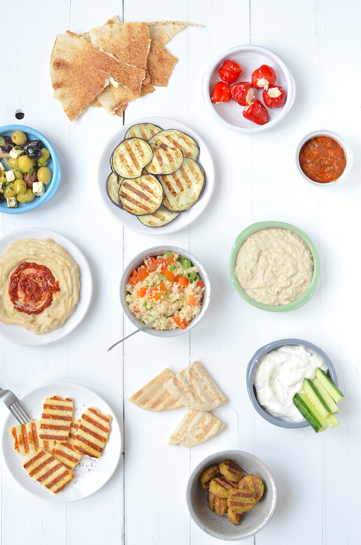 Midden Oosterse mezze 