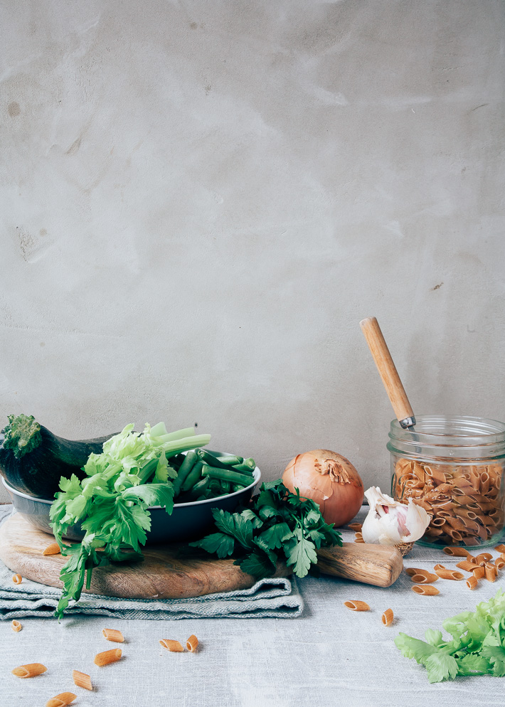 minestrone recept 