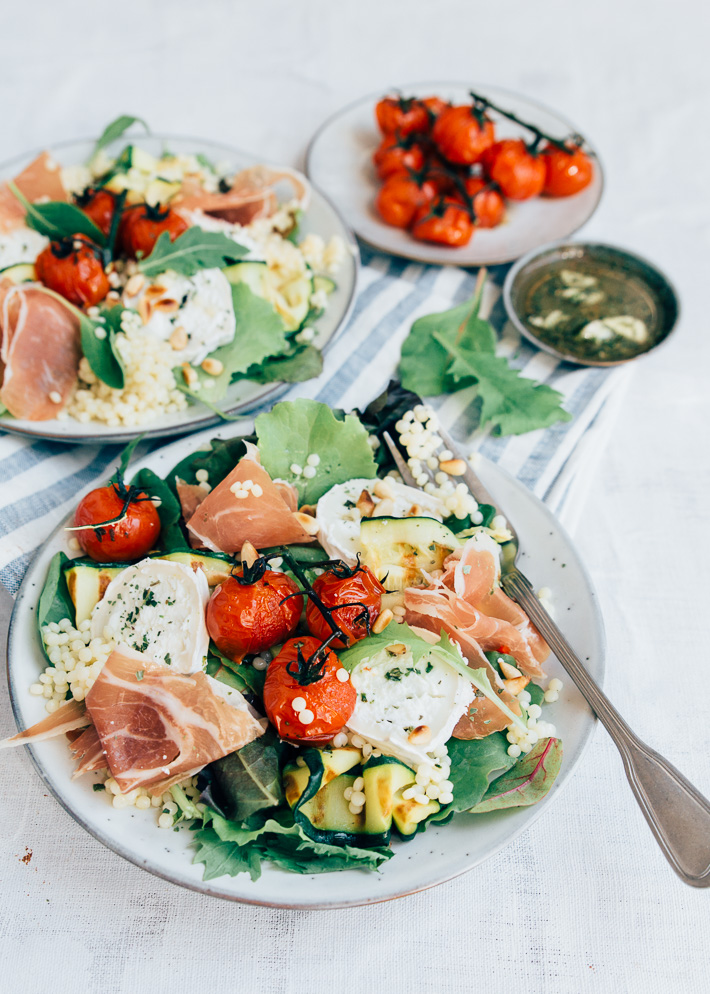 Parelcouscous salade