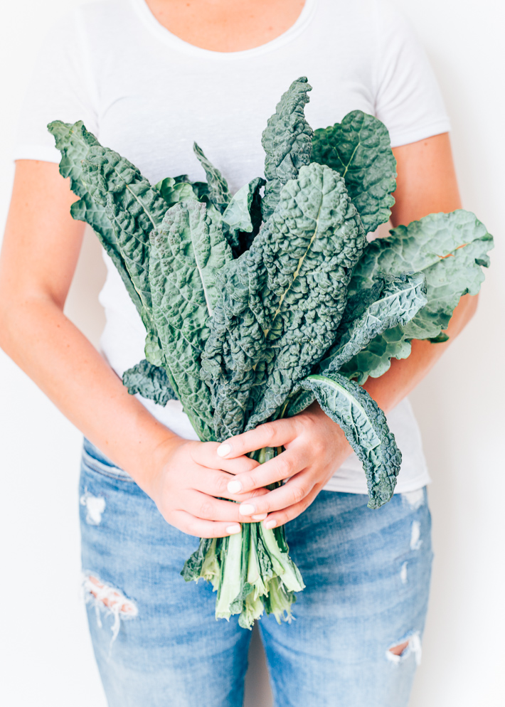 Plaatpizza met cavolo nero