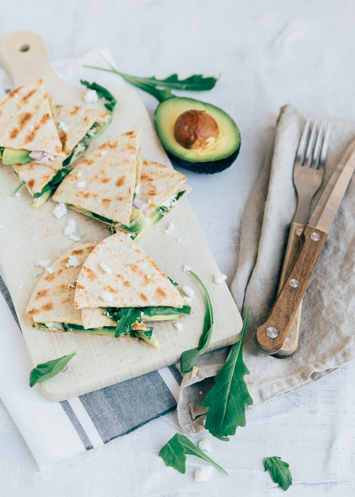 Quesadilla's met avocado 