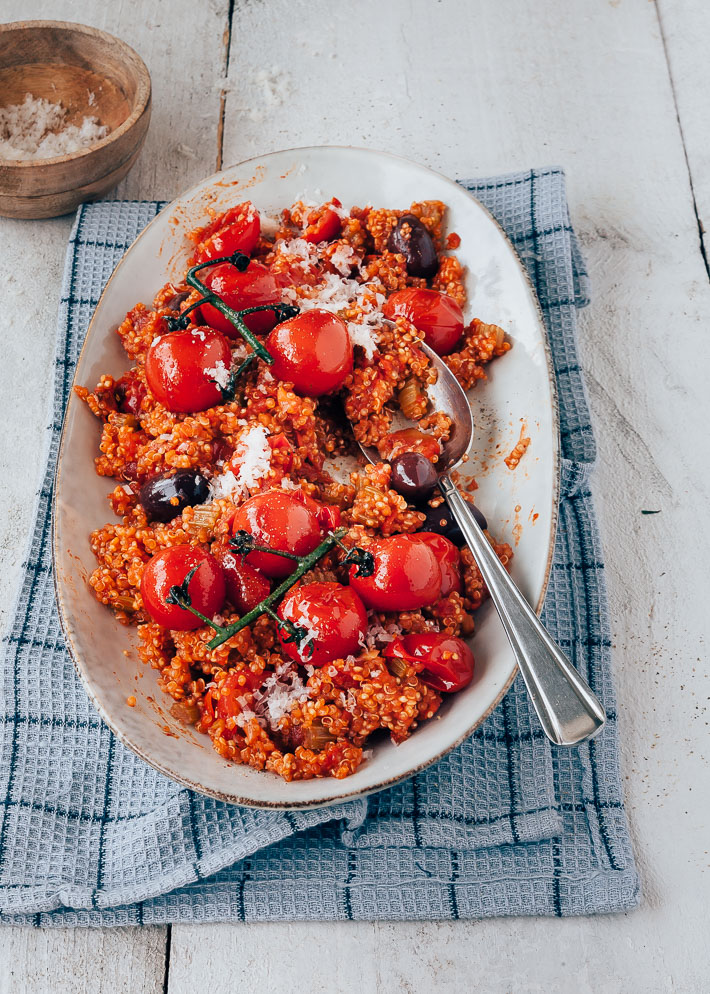 Quinoa risotto recept 