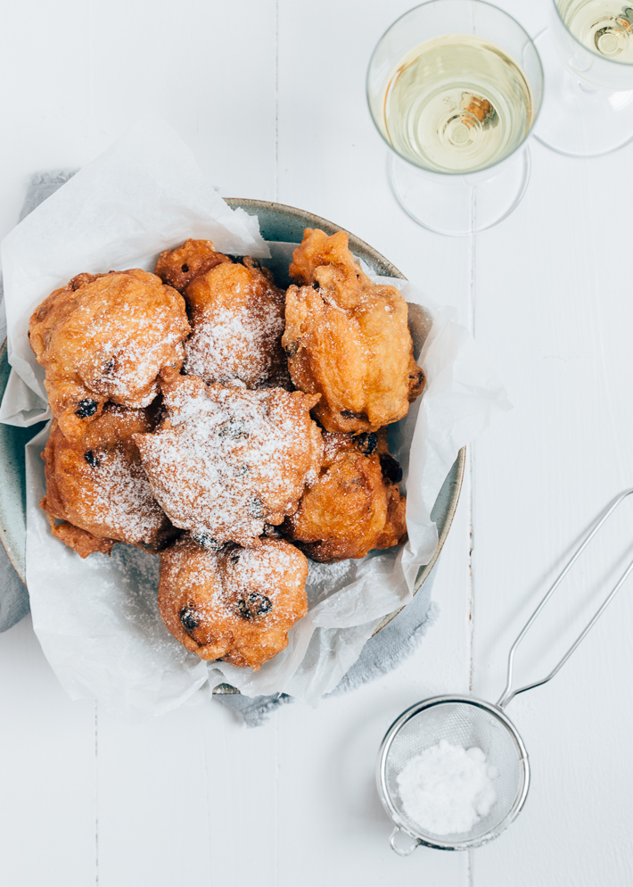 Recept Rum rozijnen oliebollen