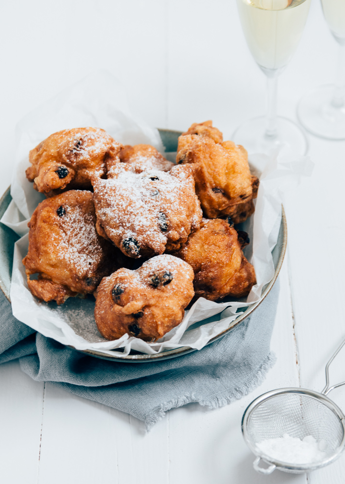 Recept Rum rozijnen oliebollen