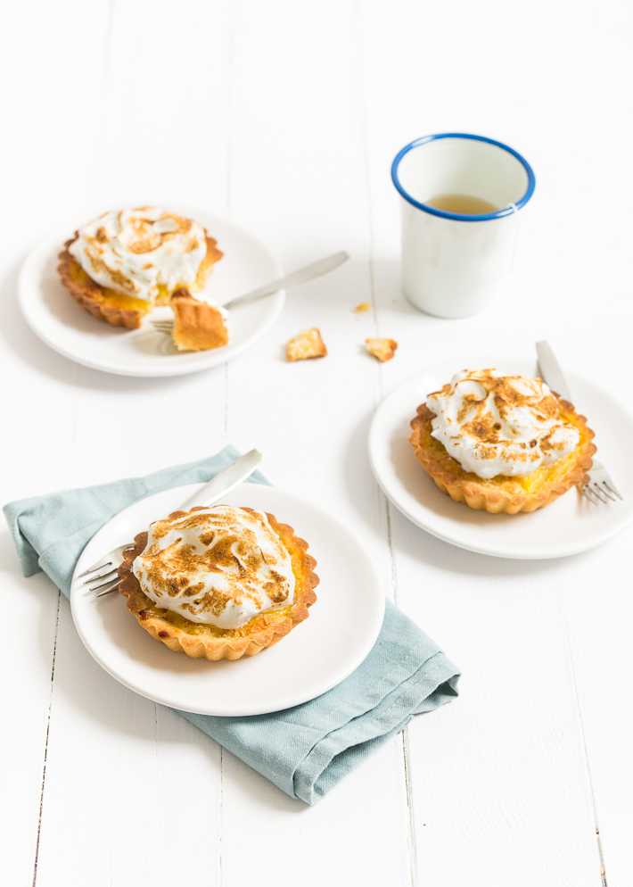 ananas tartelettes met meringue