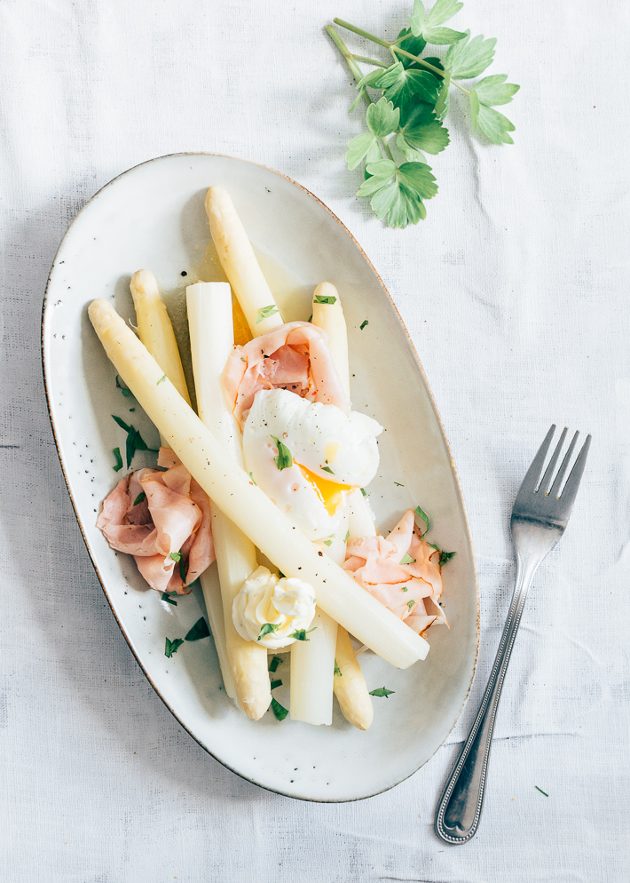 asperges met ham en ei