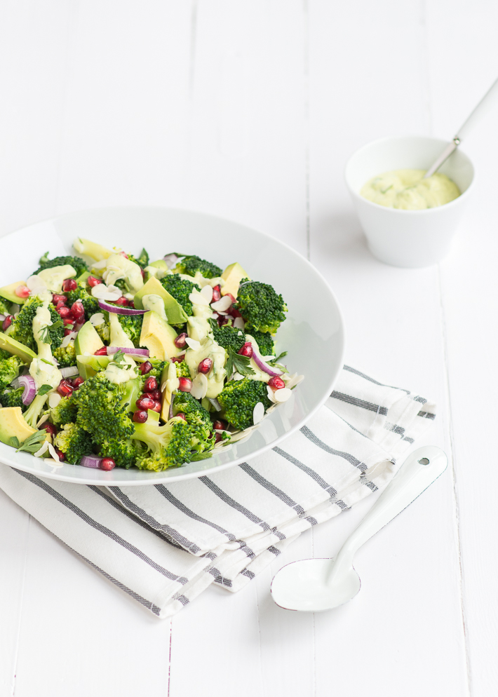 broccolisalade avocado dressing-6