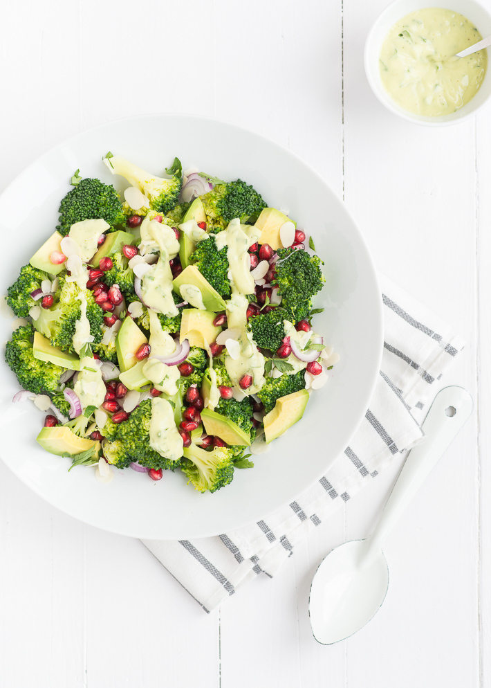 broccolisalade avocado dressing-6