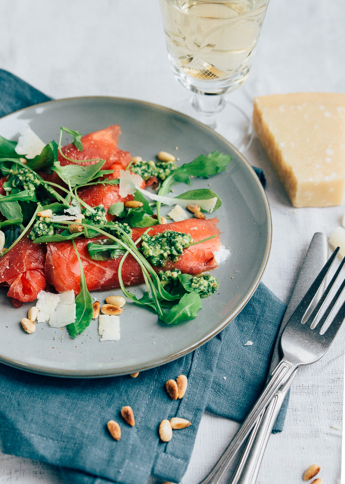 carpaccio rolletjes