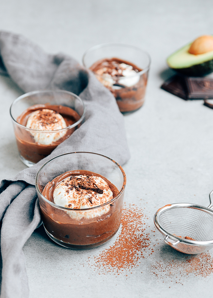 chocolade avocado mousse-8