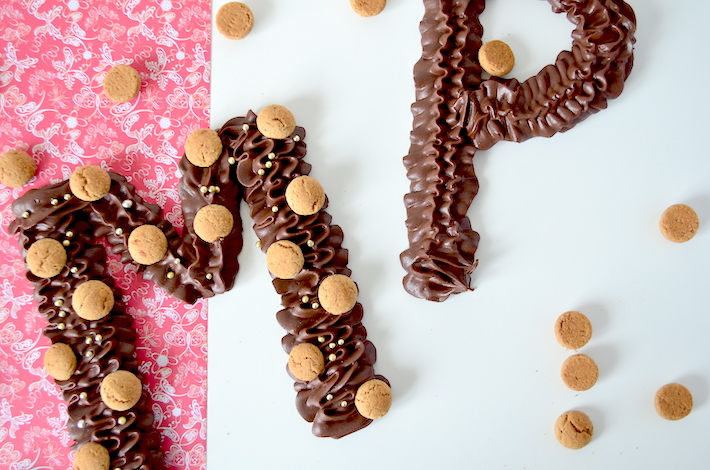 chocoladeletter maken