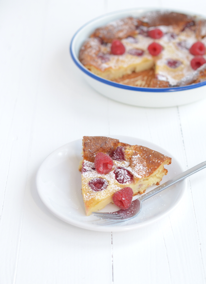 clafoutis met frambozen 