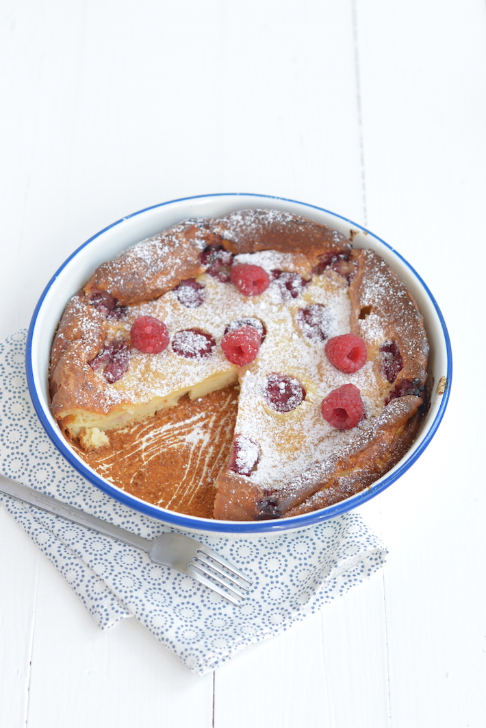 clafoutis met frambozen 