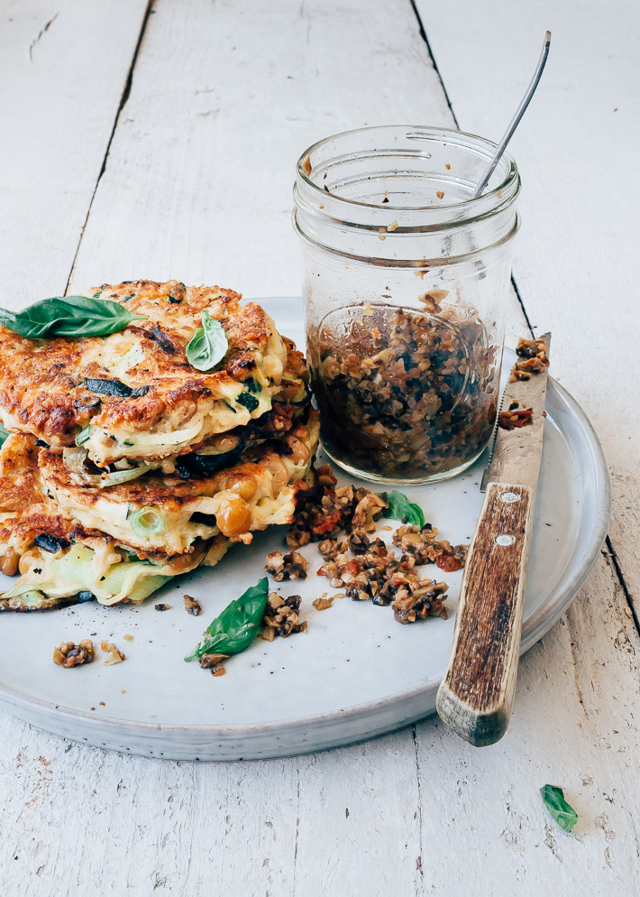 Courgette fritters