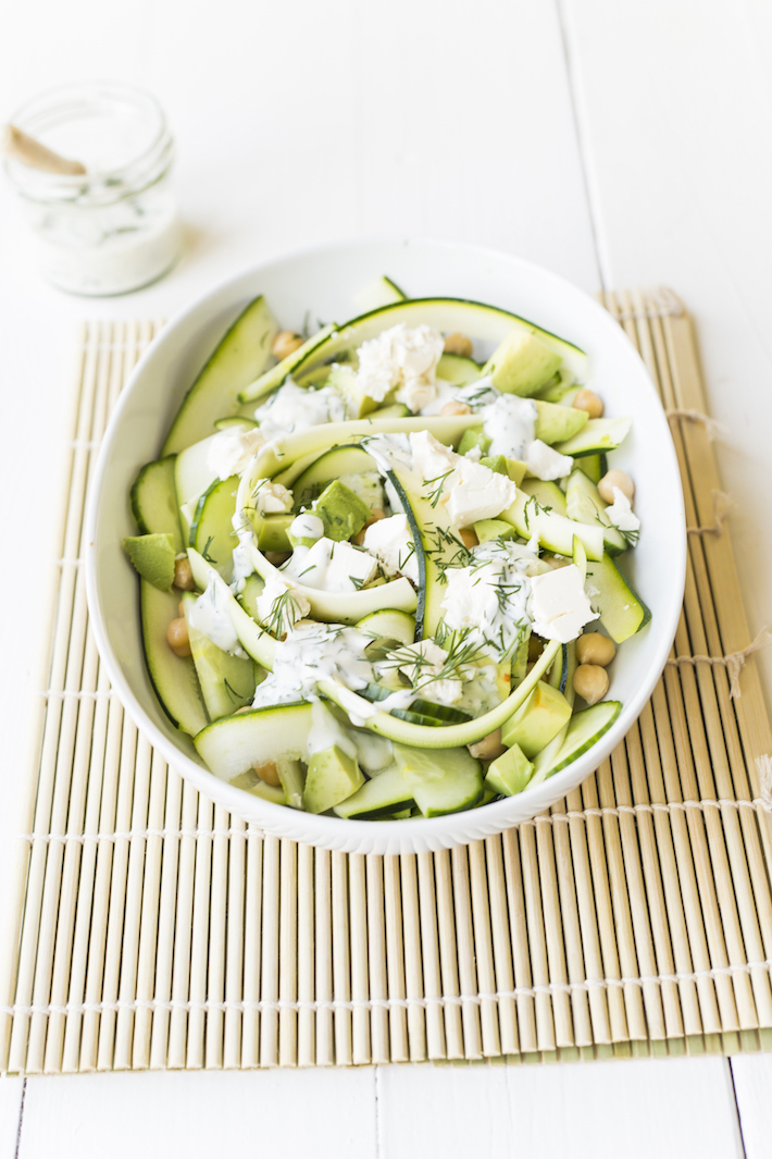 Courgettesalade