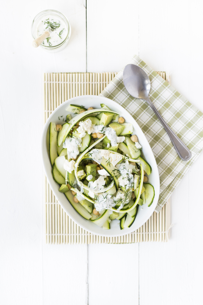 Courgettesalade