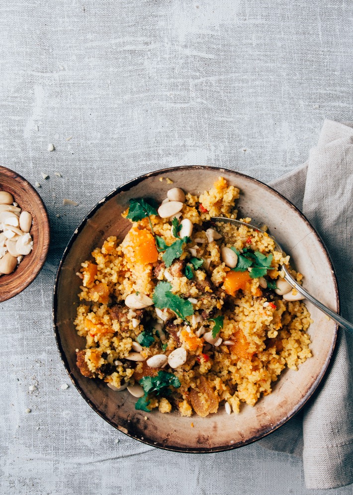 couscous met pompoen