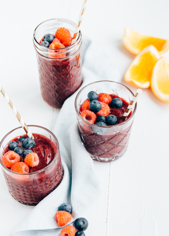 frozen sangria slush