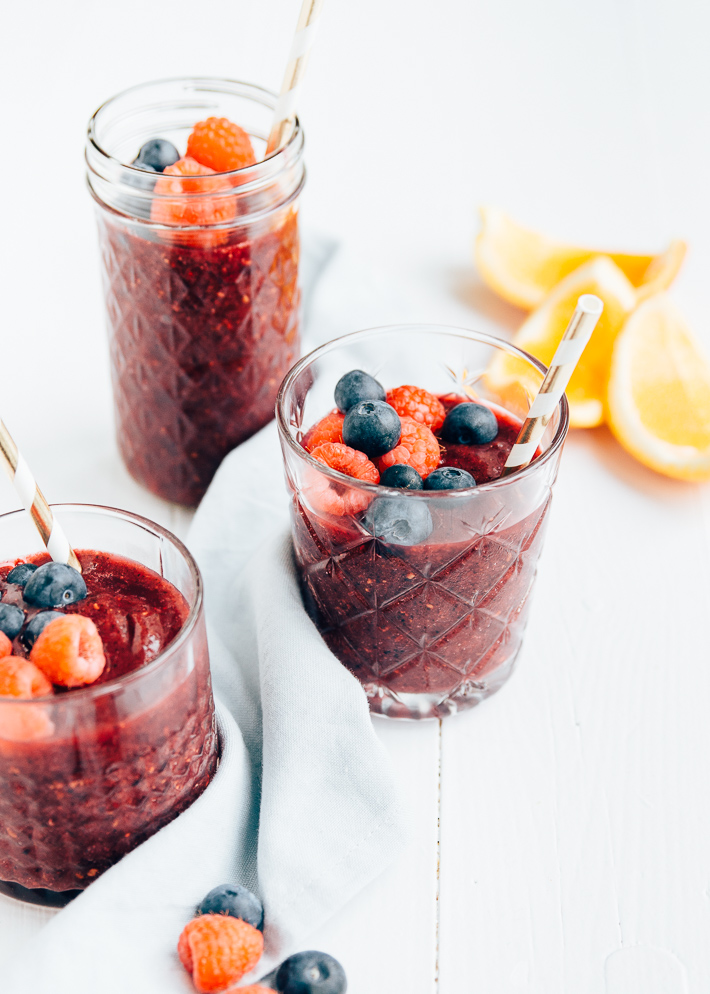 frozen sangria slush