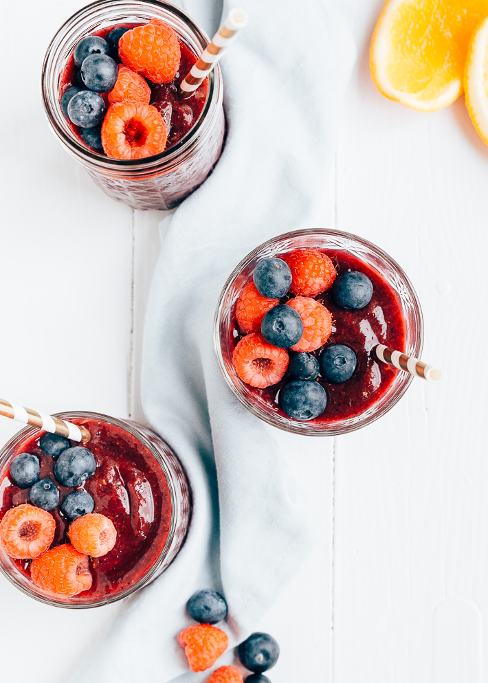 frozen sangria slush