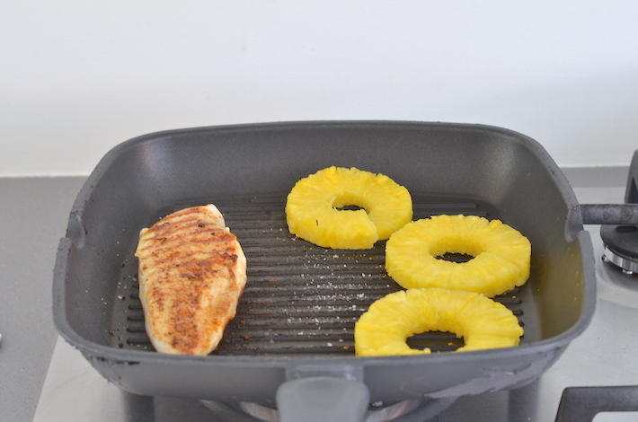 gegrilde ananas