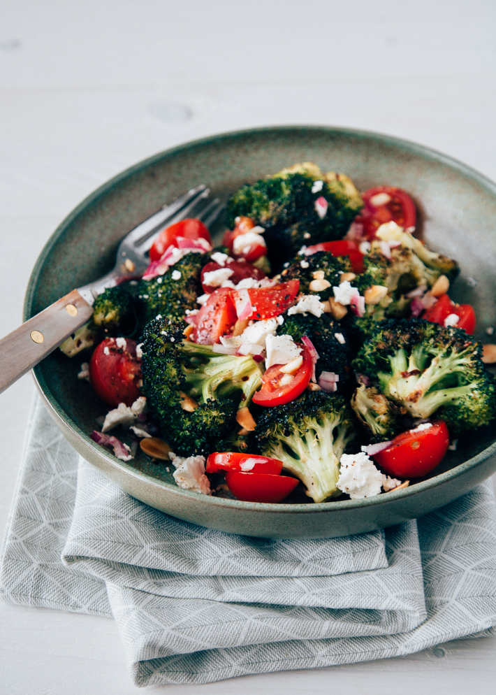 geroosterde broccoli