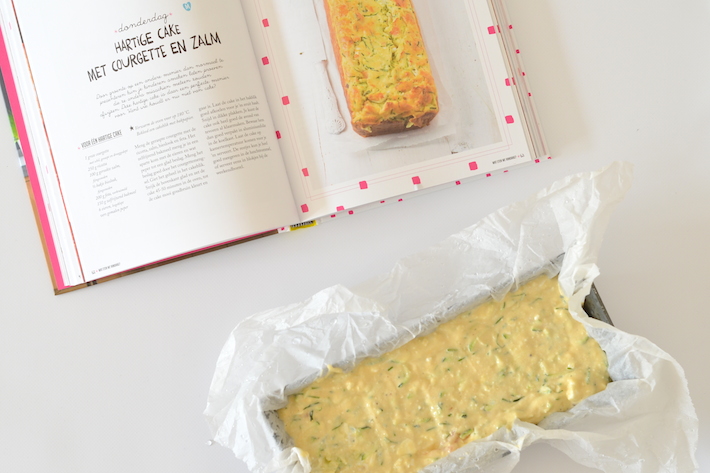 hartige courgettecake