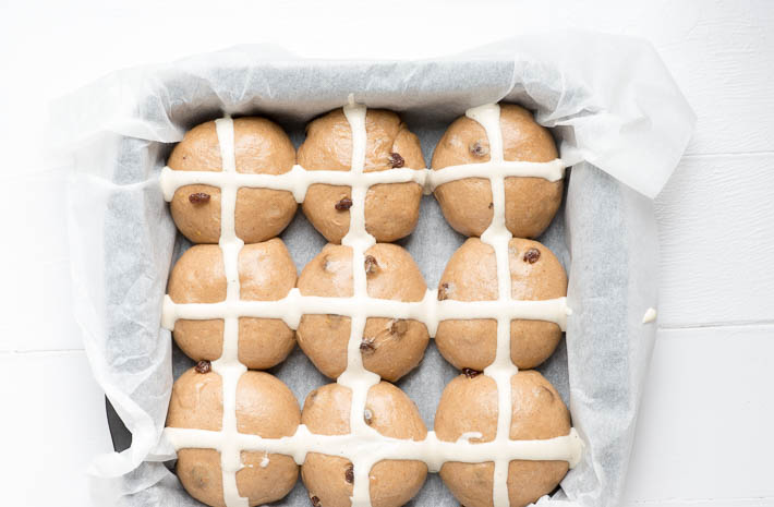 hot cross buns