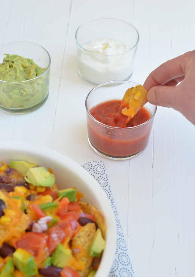 nachos uit de oven