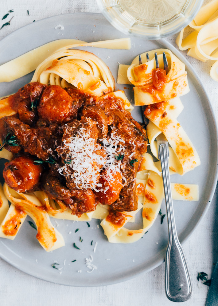 pappardelle met stoofvlees