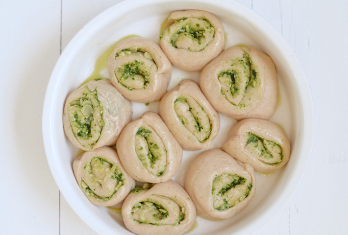 pesto broodjes 