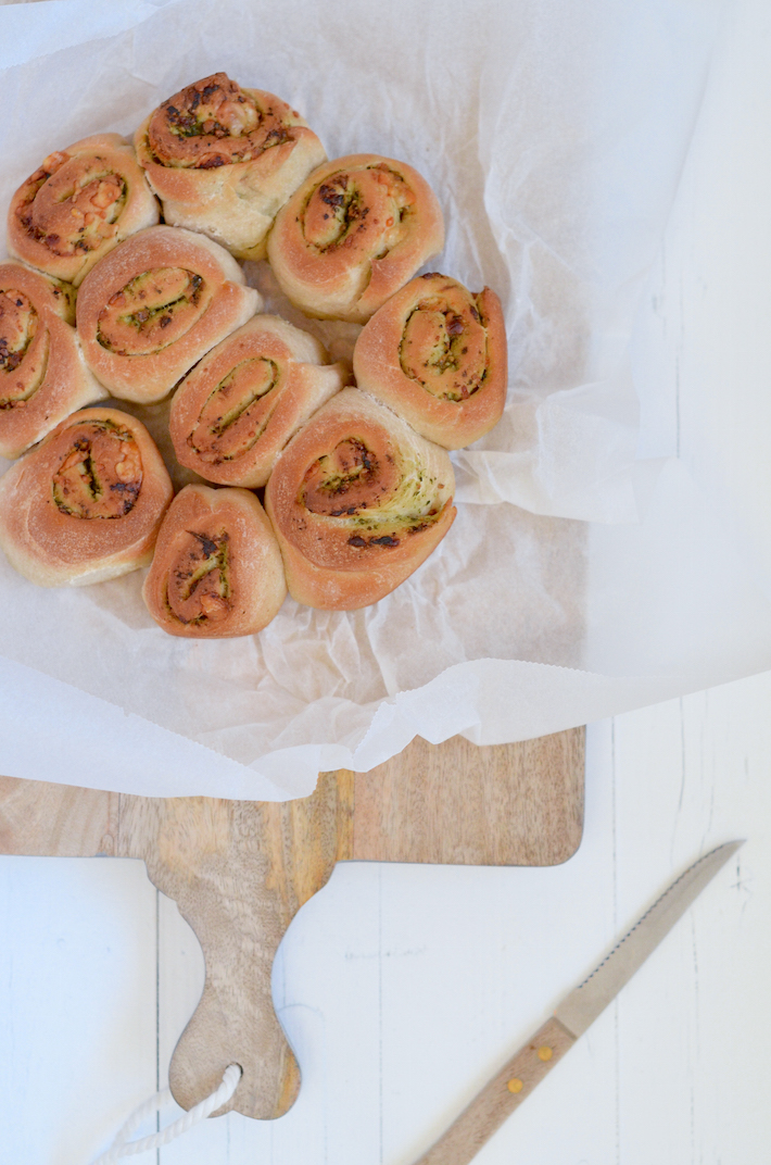 pesto broodjes 