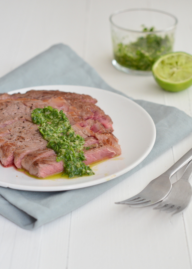 rib eye met groene salsa 3