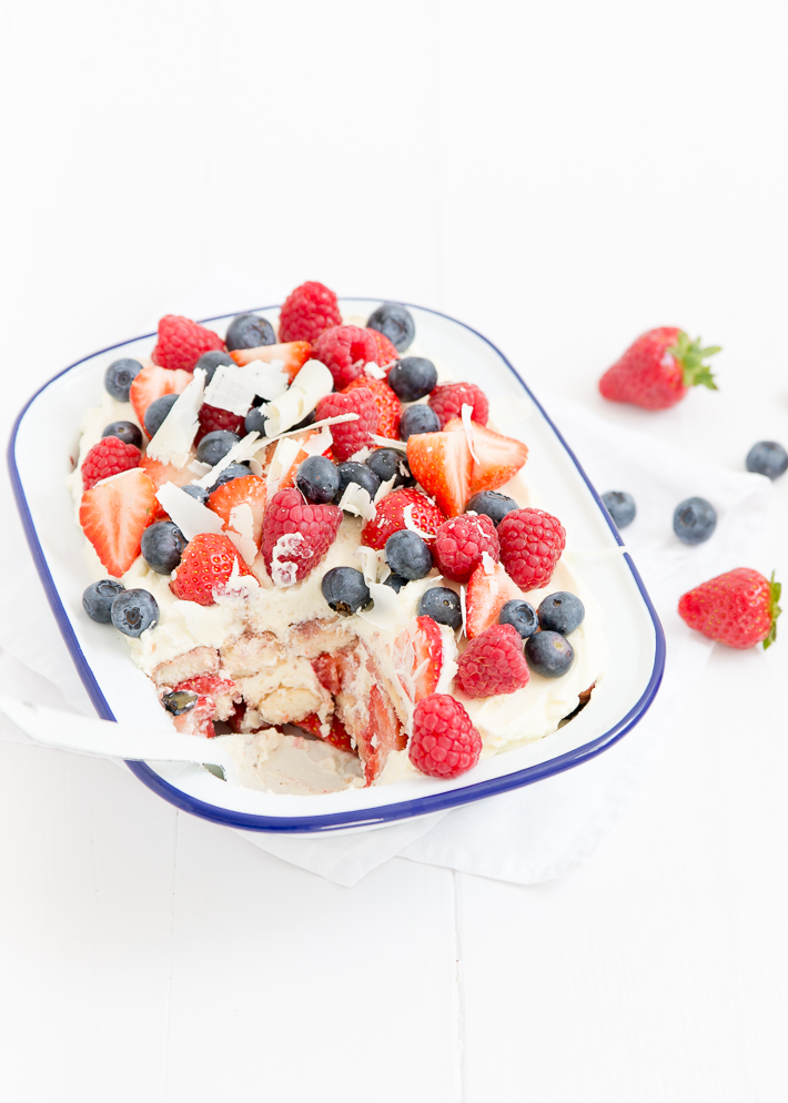 rood fruit tiramisu